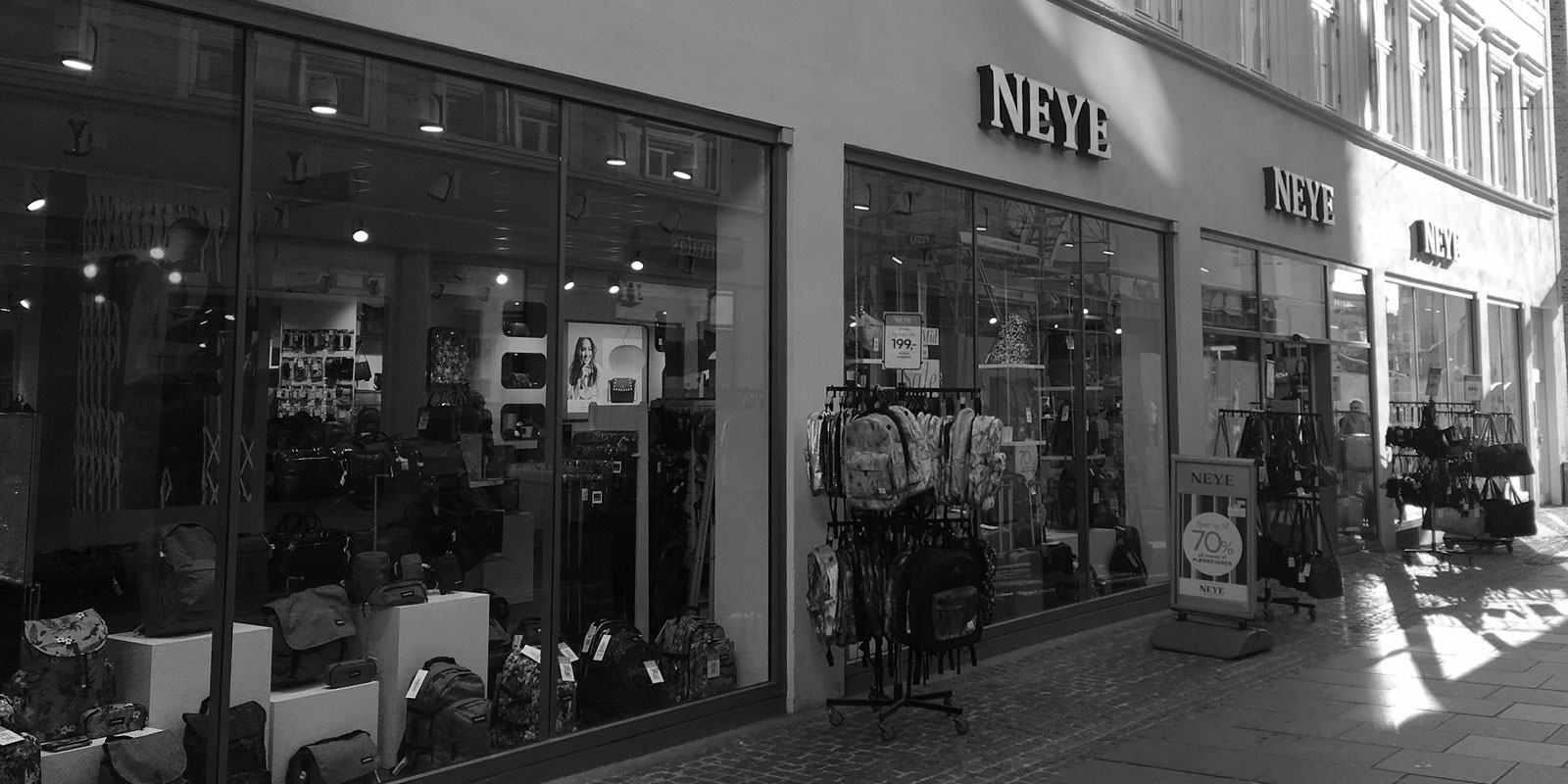 NEYE butik Aalborg – Bispensgade